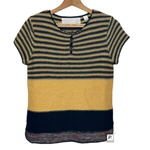 Anthropologie Change of the Moon Wool Blend Short Sleeved sweater. Women’s M